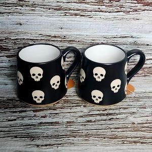 Skull mug set